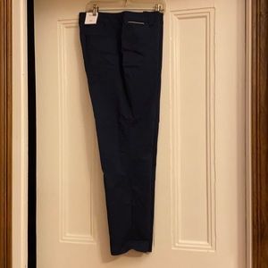 New Charter Club Navy Khaki Pants 14W